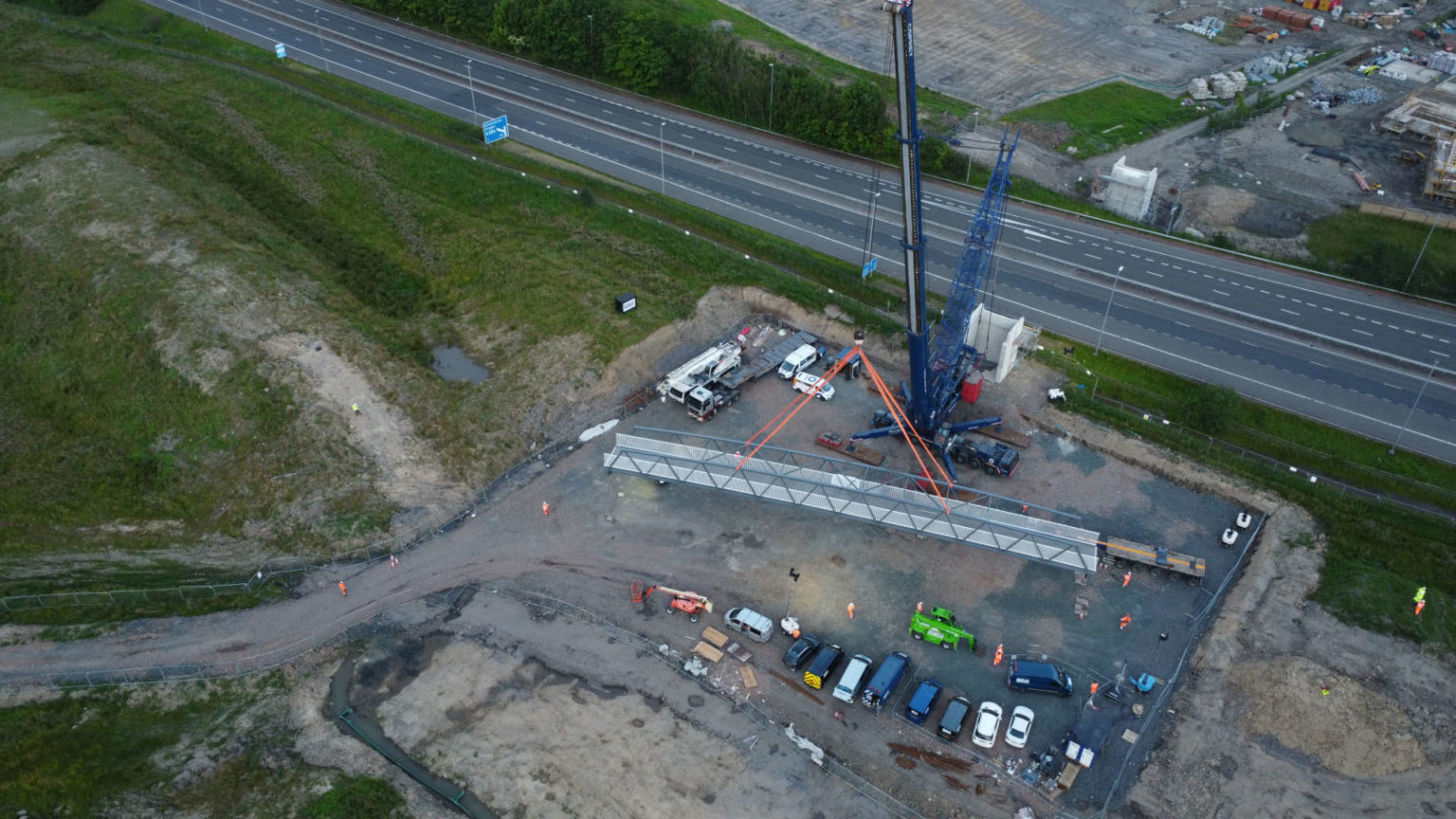 Robroyston Footbridge Replacement | Projects | Soiltechnics